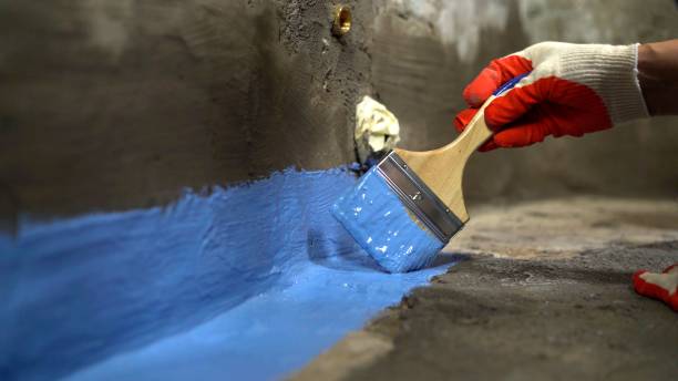Large-scale Vapor Barrier Installation work completed in Marcus Hook, PA by SJ Waterproofing Pros